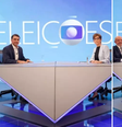 Flávio Bolsonaro (PL) e Lula (PT) foram entrevistados por Renata Lo Prete no segundo turno das eleições presidenciais Foto: Reprodução/TV Globo