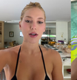 Virginia Fonseca curte piscina de ressaca e recebe visita de Zé Felipe  Foto: Reprodução/Instagram