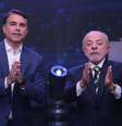 Debate entre o presidente Luiz Inácio Lula da Silva (PT) e Flávio Bolsonaro (PL) na Band  Foto: Werther Santana/Estadão / Estadão