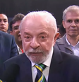 Lula em entrevista após o debate da Band neste domingo, 18  Foto: Reproduçã/Band