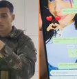Soldado do exército desaparecido mandou mensagens a mãe  Foto: Reprodução / Portal de Prefeitura