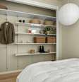 Descubra 5 alternativas práticas ao guarda Foto: roupa convencional. Confira dicas de arquitetos para organizar roupas em quartos pequenos sem perder a elegância - Canva Equipes/Alex Tyson de Pexels / Bons Fluidos