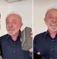 Lula publicou vídeo ao lado do deputado federal André Janones (Rede-MG) e do governador do Piauí, Rafael Fonteles (PT)  Foto: Reprodução/Instagram/@lulaoficial