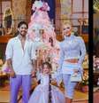 Bolo de 3 metros rouba a cena na festa de Maria Flor, filha de Virginia e Zé Felipe  Foto: Reprodução/Instagram