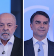 Lula (PT) e Flávio Bolsonaro (PL) participaram de debate na Globo nesta sexta-feira, 24  Foto: Estadão Conteúdo