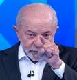 O presidente Lula ao reagir à fala de Flávio Bolsonaro sobre ter "nove dedos"  Foto: Reprodução/TV