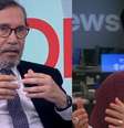 Merval Pereira e Mônica Waldvogel tiveram um atrito na 'Central das Eleições'  Foto: Reproduções