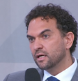 O diretor da Quaest, Felipe Nunes, em análise após o debate de presidenciáveis na Globo  Foto: Reprodução/Globonews