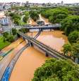 Chuvas atingem várias cidades de São Paulo; na imagem, foto do rio Sorocaba que transbordou neste domingo, 25  Foto: CADU ROLIM/FOTOARENA/ESTADÃO CONTEÚDO