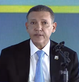 Presidente do Tribunal Superior Eleitoral (TSE), ministro Kassio Nunes Marques, em entrevista coletiva às 14h de domingo, 25.  Foto: Reprodução / TSE via YouTube