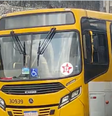 Ônibus com adesivo do PT foram impedidos de deixar a garagem na manhã deste domingo, 25, segundo turno das eleições  Foto: Reprodução/X/@opabloreis