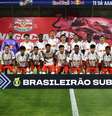 Jogadores do time sub-17 do Red Bull Bragantino. (Foto Bruno Sousa/Red Bull Bragantino) Foto: Esporte News Mundo