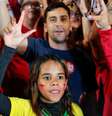 Apoiadores de Lula celebrando na avenida Paulista no domingo.  Foto: Brian Snyder/Reuters / BBC News Brasil