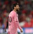 Messi na partida do Inter Miami contra o Red Bull New York - Foto: Elsa/Getty Images / Jogada10