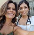 Adriana Araújo com a filha Giovanna Araújo  Foto: Reprodução/Instagram