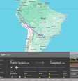 Jato usado por Flávio Bolsonaro (PL) em fuga aos EUA desviou do espaço aéreo brasileiro para evitar interceptação   Foto: Reprodução/FlightRadar