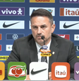 Rodrigo Caetano durante coletiva da Seleção  Foto: Reprodução/Youtube/CBF
