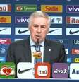 Ancelotti durante entevista coletiva após a convocação da Seleção Brasileira  Foto: Reprodução/CBF/YouTube
