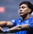 KJ marcou o gol da vitória do Cruzeiro sobre o Atlético –  Foto: Gustavo Aleixo/Cruzeiro / Jogada10