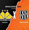 Foto: Arte/Jogada10 - Legenda: Criciúma e Ponte fazem um dos jogos mais aguardados da rodada / Jogada10