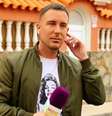 O repórter Raúl Triguero era especialista em entrevistar celebridades  Foto: Reprodução