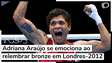 Adriana Araújo chora ao relembrar bronze no boxe em Londres