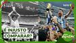 "São a personificação de uma nação", diz Marília Galvão sobre comparar Messi com Maradona