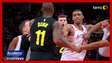 Jogadores se desentendem e trocam socos durante partida da NBA