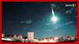 Explosão de meteoro gera brilho mais forte do que a lua no RS
