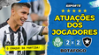 Desempenho dos jogadores do Botafogo na classicação para as quartas