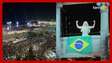 Com fãs até em cima de banheiros químicos, vídeo mostra coro de 2 milhões de pessoas com Lady Gaga