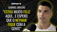 Brazão valoriza apoio da torcida e elogia Neymar no elenco