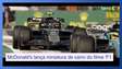 McDonald's lança miniatura do carro de 'F1 - O Filme'