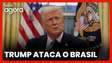 Trump impõe tarifas pesadas contra o Brasil: entenda o impacto