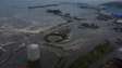 Imagens aéreas mostram cidade na Rússia inundada por ondas de tsunami após terremoto