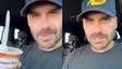 Eduardo Bolsonaro se emociona ao comer chocolate após promessa para Moraes ser sancionado