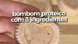 Bombom Proteico com 3 Ingredientes