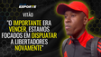 Vitão afirma: "não importa como, mas tinha que vencer hoje"
