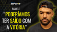 Raniele lamenta derrota para o Flamengo e fala sobre o pênalti perdido de cavadinha do Yuri Alberto 