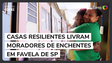 Quebrada Sustentável: Projeto transforma Jardim Lapena com moradias e infraestrutura contra enchentes