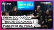 Enem 2025: Prova de Sociologia e Filosofia tratou sobre cidadania e citou Paulinho da Viola