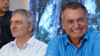 Bolsonaro e irmão acertam quadra na Mega da Virada