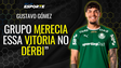 Gustavo Goméz exalta a maturidade do Palmeiras 