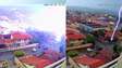 Vídeo flagra raio atingindo casa durante tempestade em Sorocaba (SP)