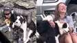 Vídeo mostra reencontro emocionante de tutora com cachorrinha que passou uma semana perdida em floresta