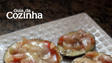 Mini pizza de berinjela fácil, leve e deliciosa!