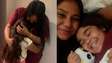 Ex-BBB Chaiany se emociona ao reencontrar a filha após reality: ‘Você cresceu’