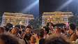 'Sem anistia'e 'Fim da escala 6x1': protestos são projetados na fachada do Copacabana Palace antes de show de Shakira