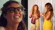 Paolla Oliveira mostra encontro com Shakira em Copacabana