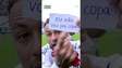 Web não perdoa, e Neymar vira meme após mostrar papel de substituição para câmera; veja #shorts